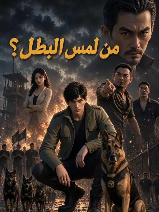 ملصق مسلسل من لمس البطل؟ من الصين