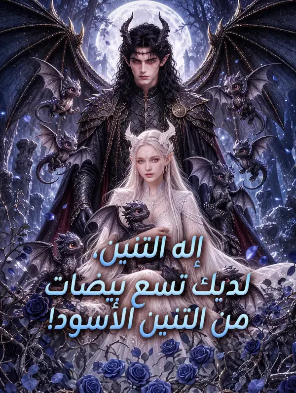 ملصق مسلسل إله التنين، لديك تسع بيضات من التنين الأسود! من الصين
