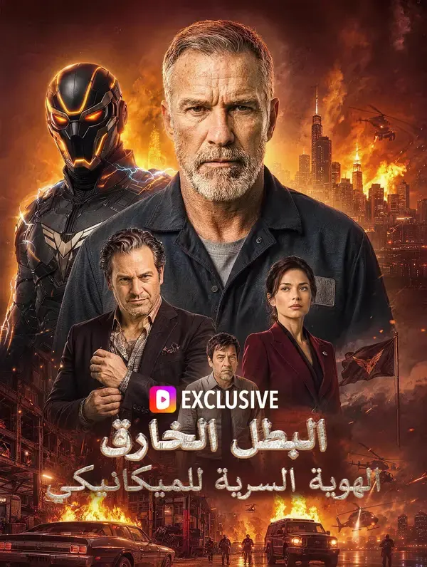 ملصق مسلسل البطل الخارق: الهوية السرية للميكانيكي من الصين