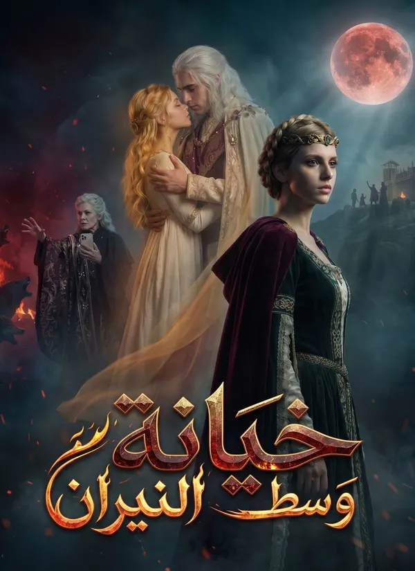 ملصق مسلسل خيانة وسط النيران من الصين