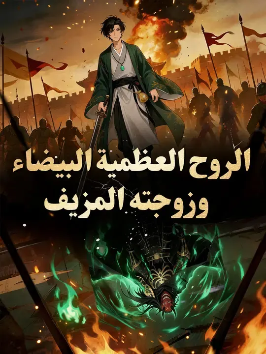 ملصق مسلسل الروح العظمية البيضاء وزوجته المزيف من الصين