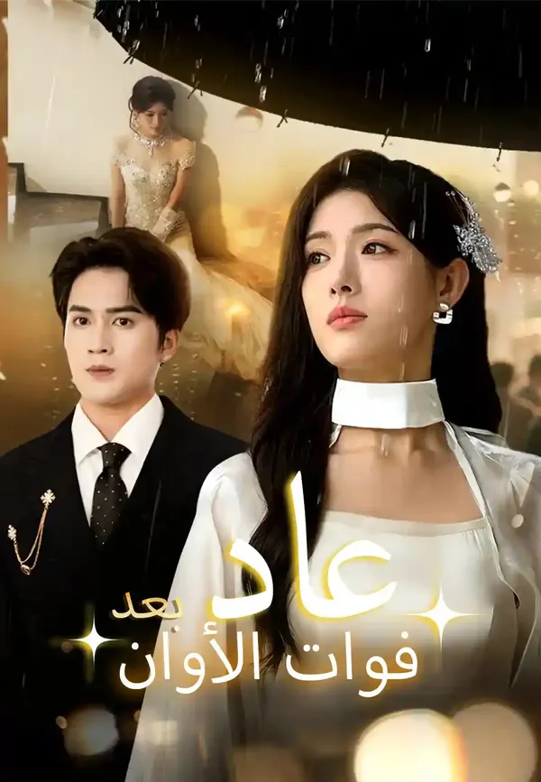 ملصق مسلسل عاد بعد فوات الأوان من الصين