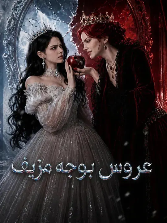 عروس بوجه مزيف