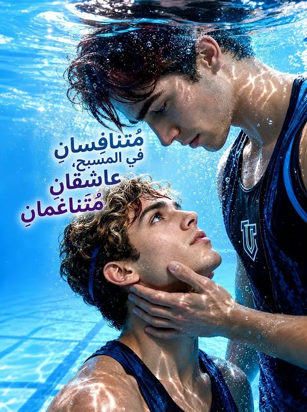 ملصق مسلسل متنافسان في المسبح، عاشقان متناغمان من الصين