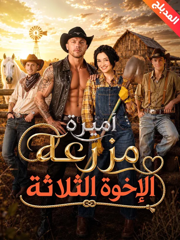 ملصق مسلسل أميرة مزرعة الإخوة الثلاثة من الصين