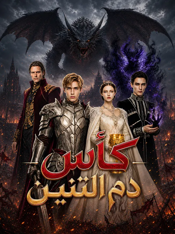 ملصق مسلسل كأس دم التنين من الصين