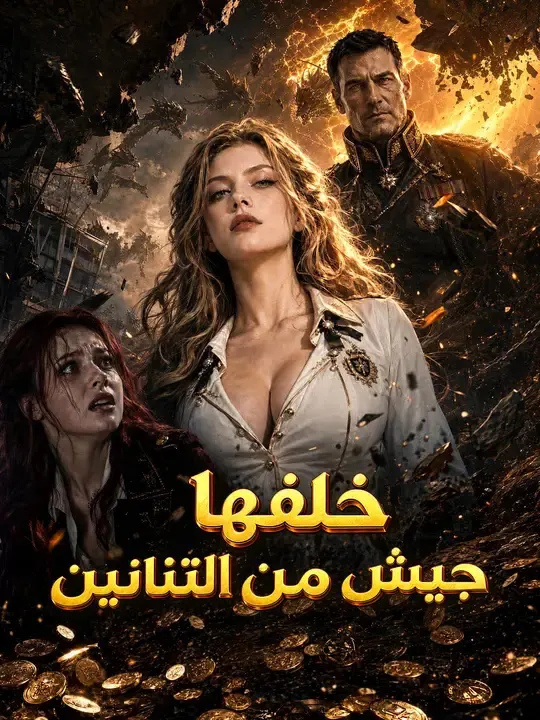 ملصق مسلسل خلفها جيش من التنانين من الصين