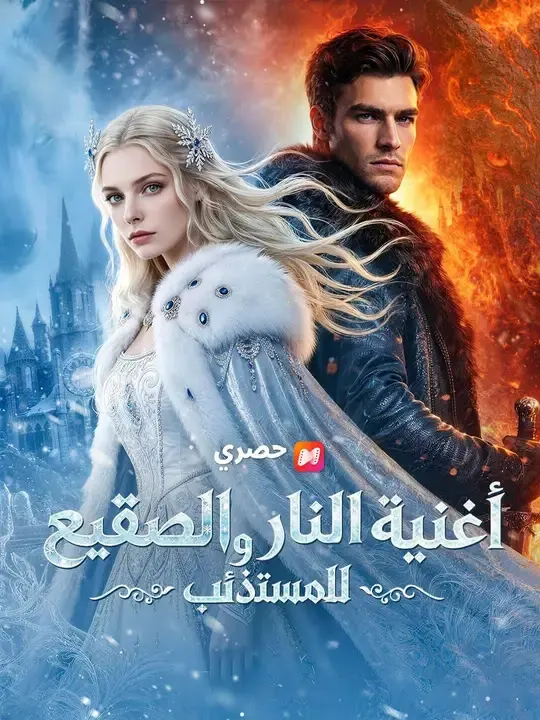 ملصق مسلسل أغنية النار والصقيع للمستذئب من الصين