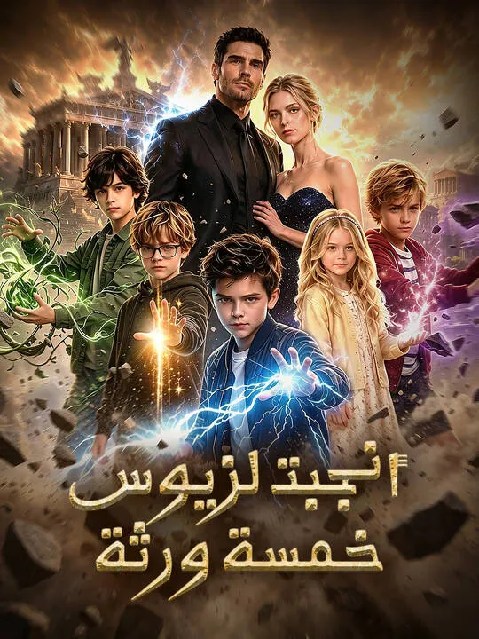 ملصق مسلسل أنجبت لزيوس خمسة ورثة من الصين