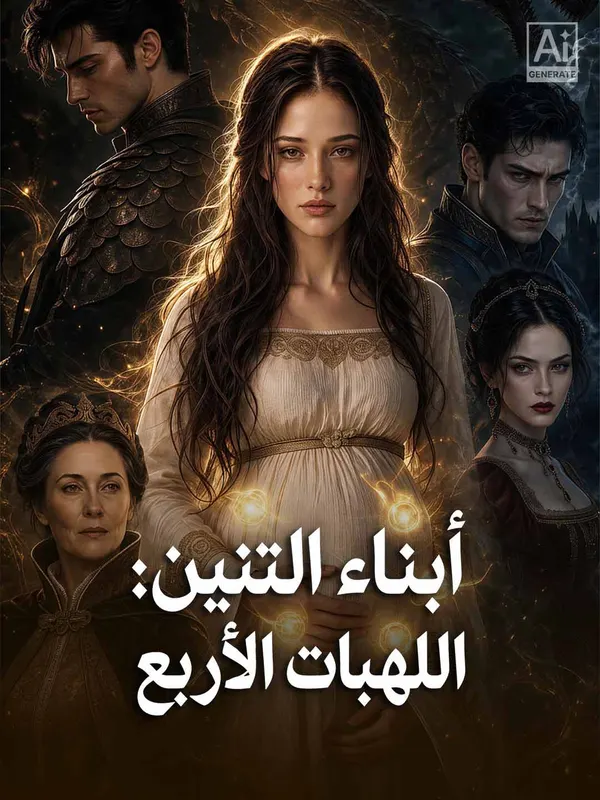 ملصق مسلسل أبناء التنين: اللهبات الأربع من الصين