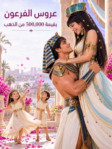 عروس الفرعون بقيمة 500,000 من الذهب